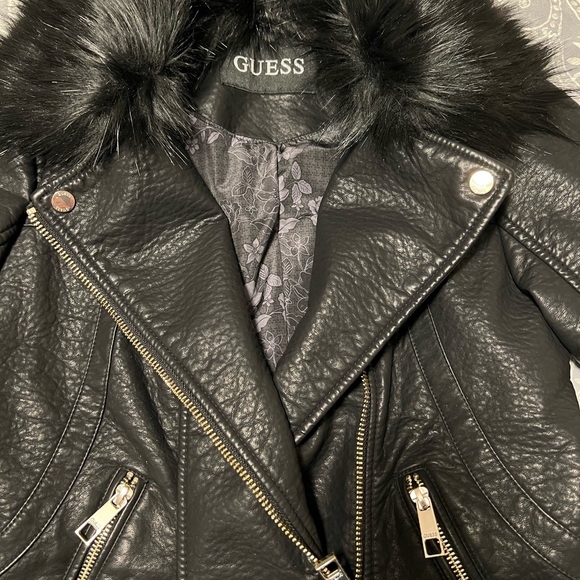 GUESS faux leather jacket - Picture 2 of 6